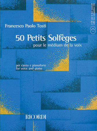 Tosti 50 Petits Solfèges Voice and Piano