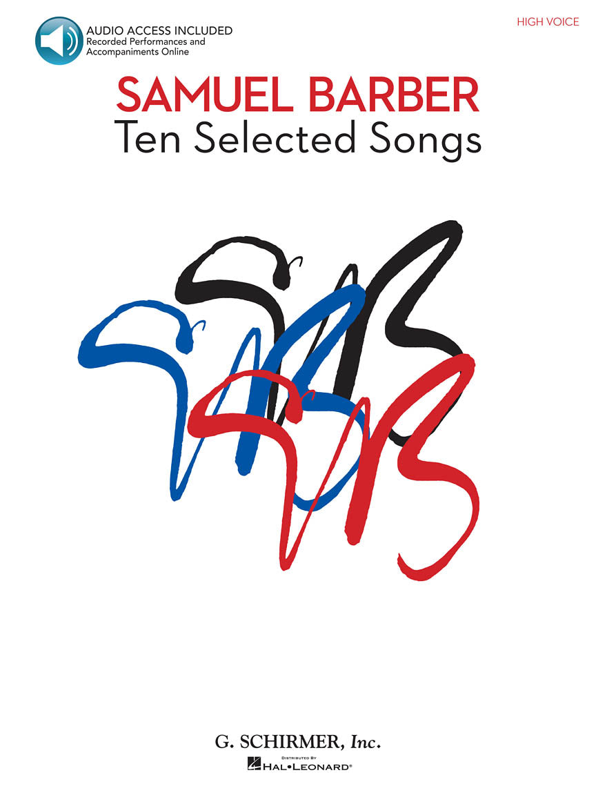 Barber: 10 Selected Songs High Voice