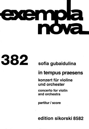 Gubaidulina In Tempus Praesens Concerto for Violin and Orchestra