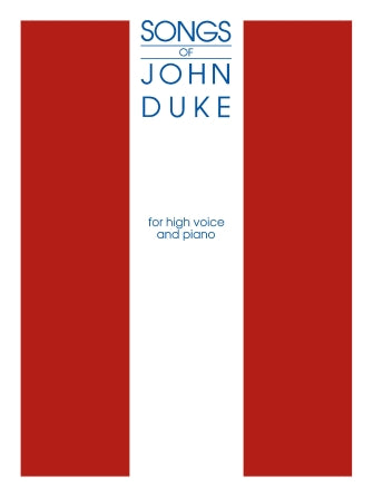 Duke The Songs of John Duke High Voice