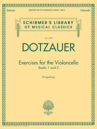 Dotzauer Exercises for the Violoncello, Books 1 and 2