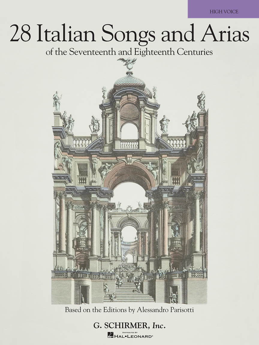 28 Italian Songs & Arias of the 17th & 18th Centuries High Voice, Book only