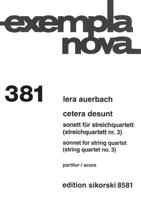 Auerbach Cetera Desunt