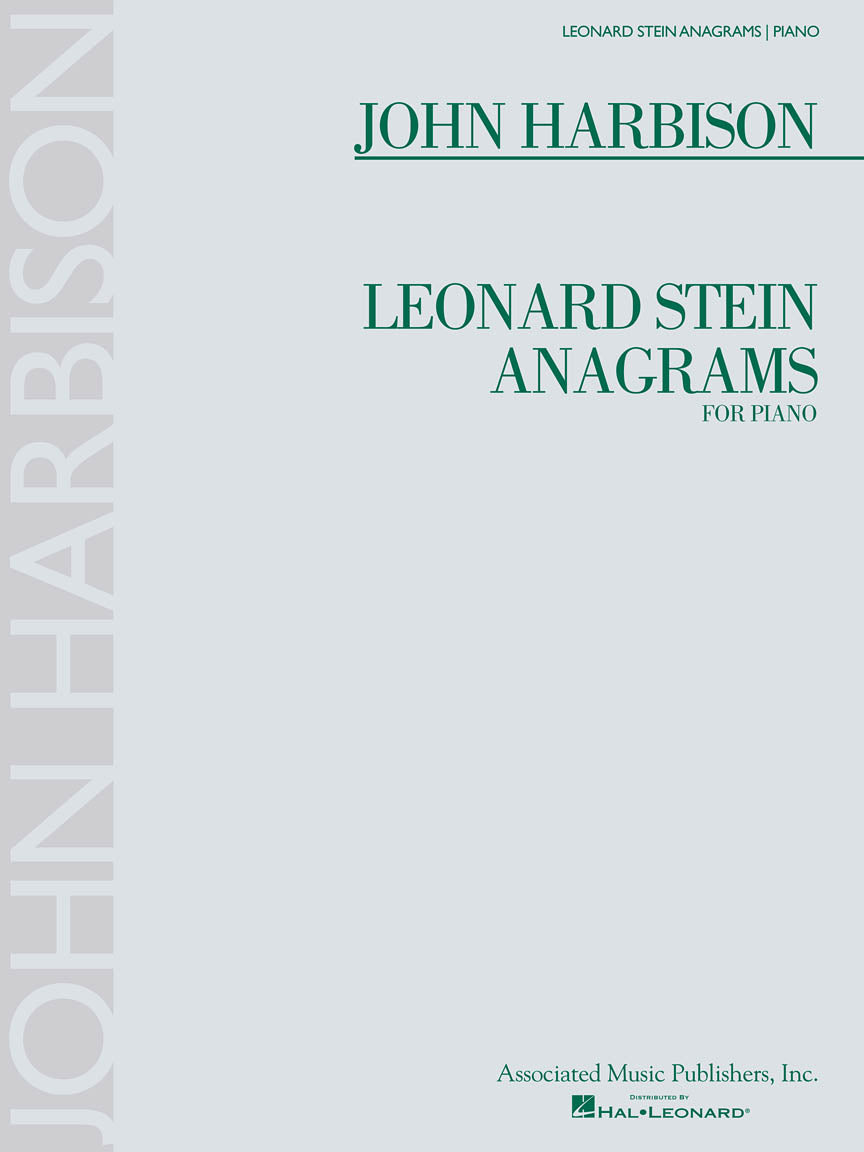 Leonard Stein Anagrams - For Piano