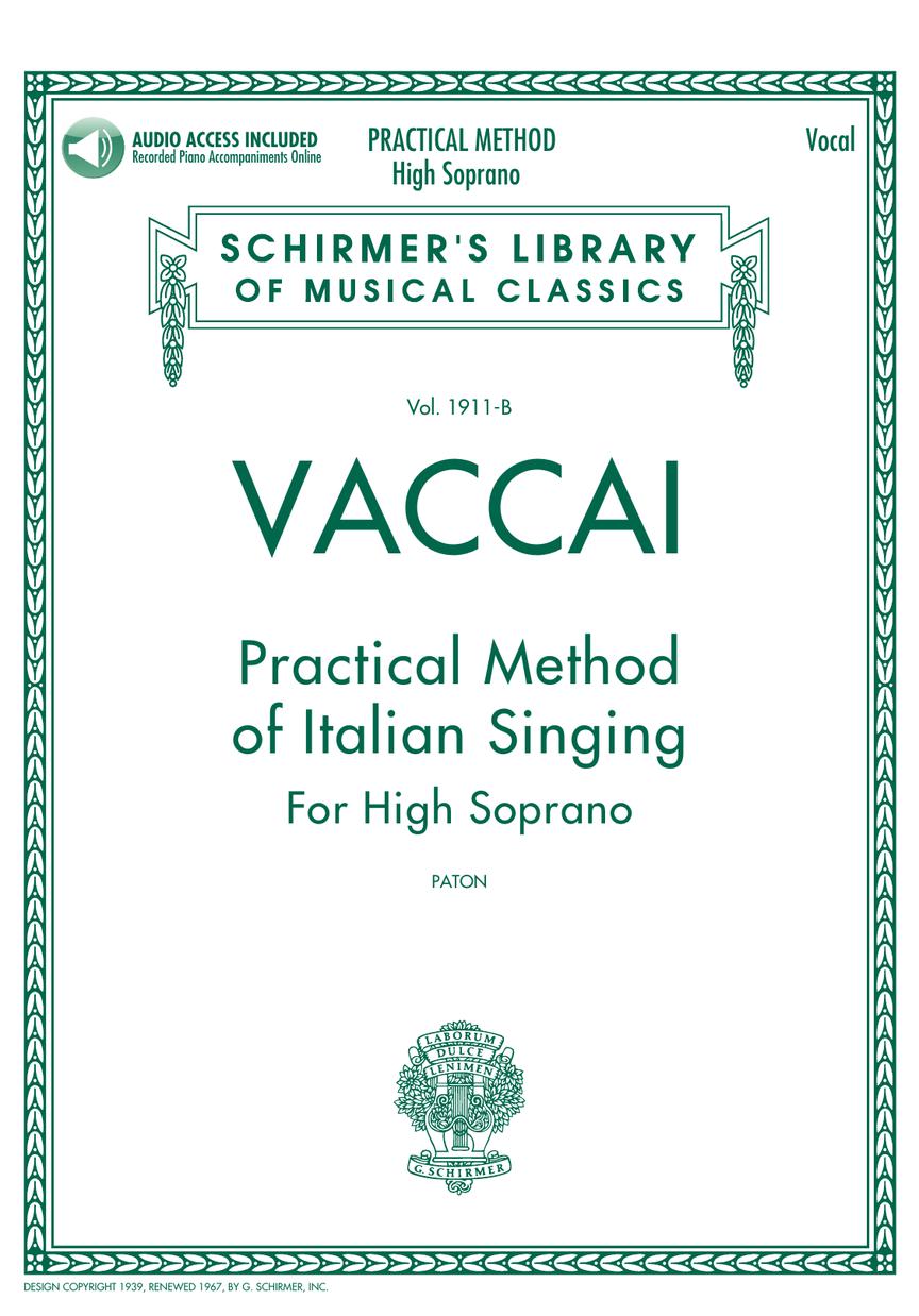 Vaccai - Practical Method of Italian Singing