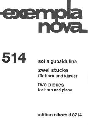 Gubaidulina 2 Pieces for Horn and Piano