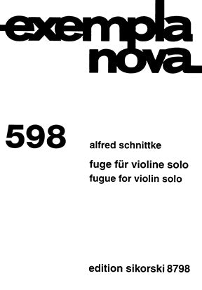 Schnittke Fugue for Violin Solo