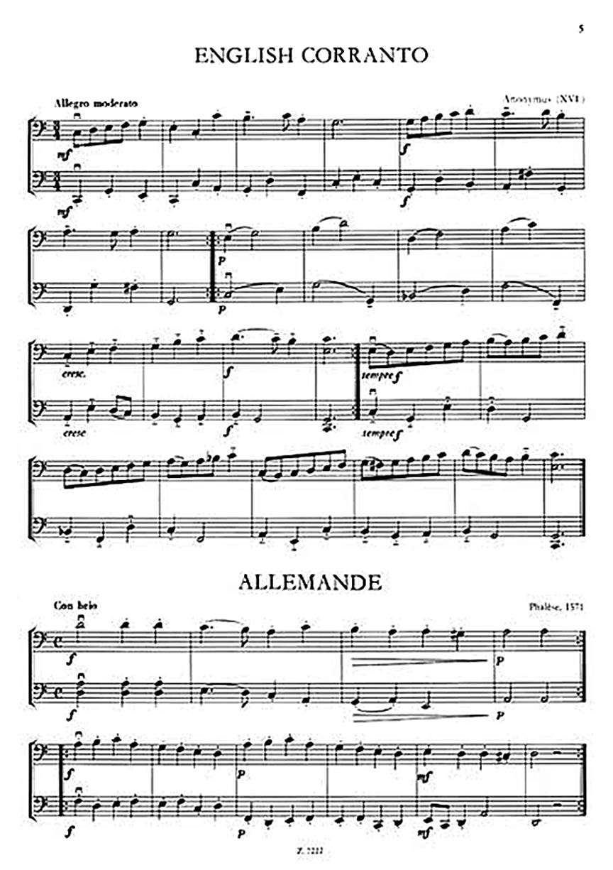 Early Pieces for Two and Three Violoncellos