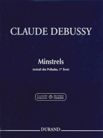 Debussy Minstrels from Preludes, Book 1 rk