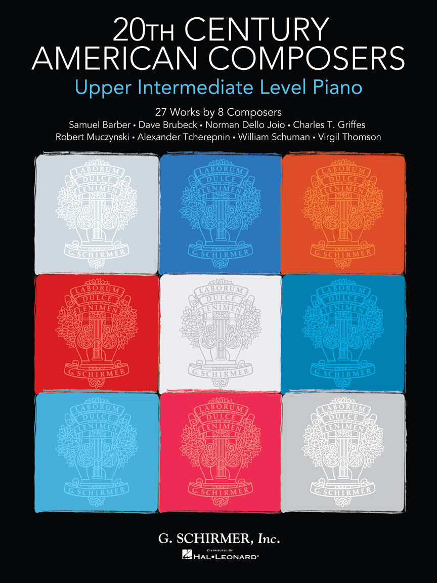 20th Century American Composers - Upper Intermediate to Early Advanced Level Piano