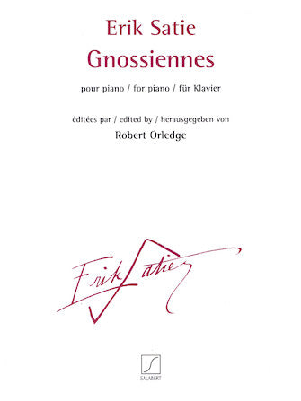 Satie: Gnossiennes Piano Solo