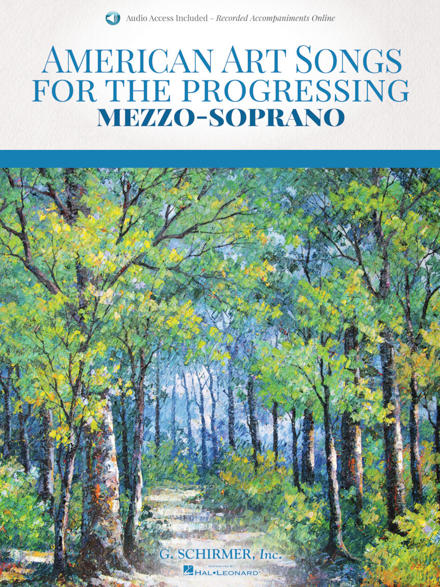American Art Songs for the Progressing Singer - Mezzo-Soprano (With Online Accompaniments)