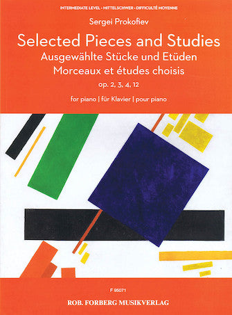 Selected Pieces and Studies Op. 2, 3, 4, 12 for Piano