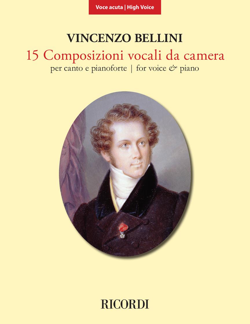 Bellini 15 Composizioni Vocali da Camera – High Voice
