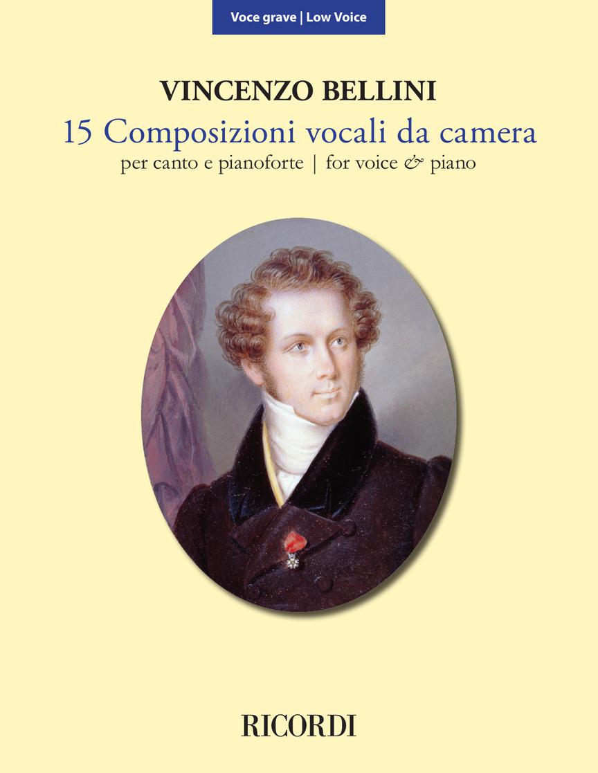 Bellini 15 Composizioni Vocali da Camera – Low Voice