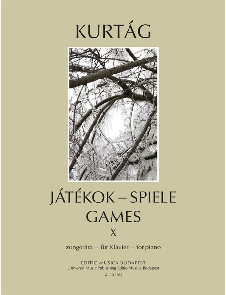 Kurtag Games X Diary Entries, Personal Messages for Piano Solo