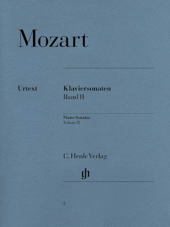 Mozart Piano Sonatas Volume 2