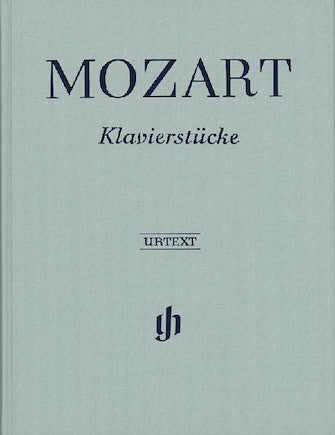 Mozart Piano Pieces (cloth hardcover)