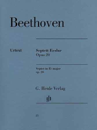 Beethoven Septet in E flat major Opus 20 Parts