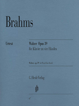 Brahms Waltzes Op. 39 1 Piano 4 Hands