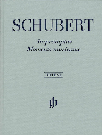 Schubert Impromptus and Moments Musicaux - (cloth hardcover)
