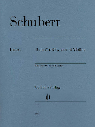 Schubert Duos for Piano and Violin