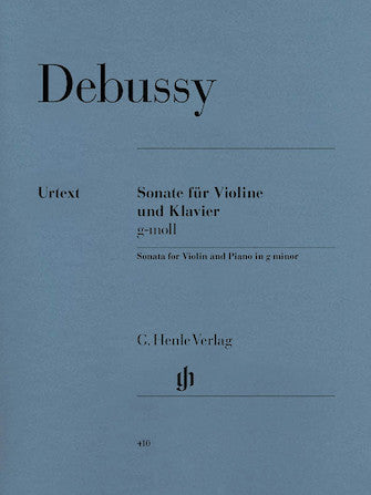 Debussy Sonata for Violin and Piano