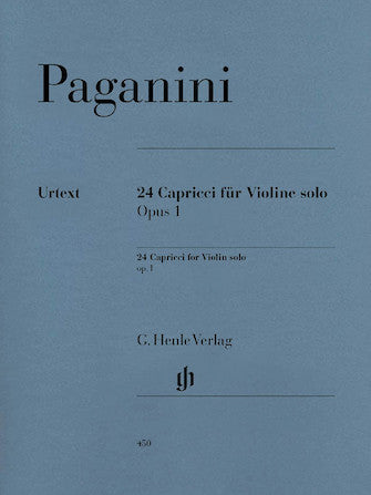 Paganini 24 Caprices Opus 1