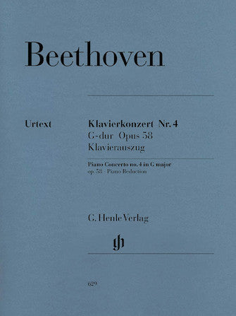 Beethoven Concerto for Piano and Orchestra No 4 in G major Opus 58
