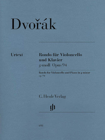 Dvořák: Rondo for Violoncello and Piano G minor, Op. 94