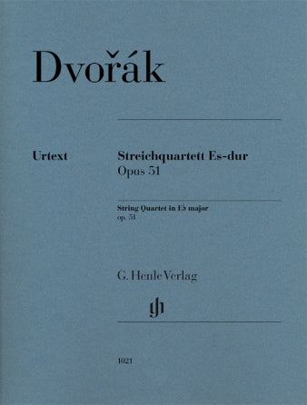 Dvorak String Quartet Opus 51 in E flat major