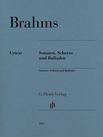 Brahms Sonatas, Scherzo and Ballades