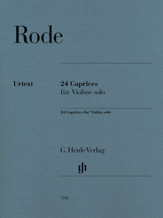 Rode 24 Caprices for Violin Solo
