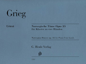 Grieg: Norwegian Dances Opus 35 for Piano Four-Hands