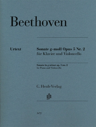 Beethoven Cello Sonata in G Minor, Op. 5, No. 2