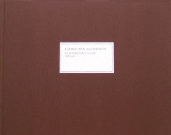 Beethoven Piano Sonata A Major Op. 101 Facsimile