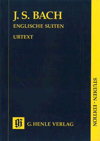 Bach English Suites BWV 806-811 Study Score
