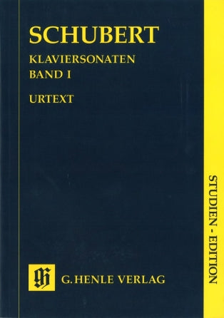 Schubert: Piano Sonatas, Volume I (Study Score)