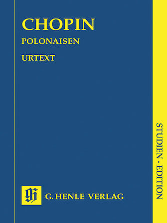 Chopin: Polonaises (Study Score)