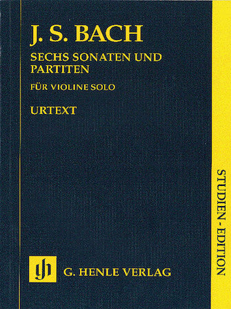 Bach Sonatas and Partitas for Solo Violin BWV 1001-1006