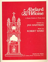 Ward Abelard and Heloise Vocal Score