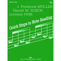 Quick Steps To Notereading, Vol 3 - Violin