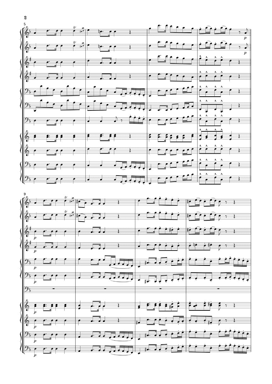 Dvorák: Wind Serenade d-moll op. 44 Study Score