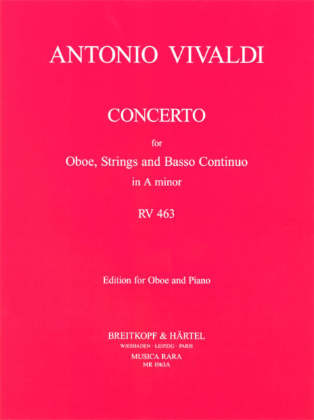 Vivaldi: Concerto in A minor, RV 463
