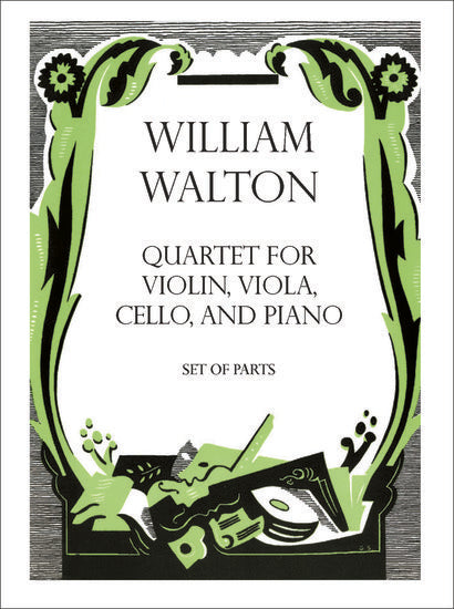 Walton Quartet for Violin, Viola, Cello, and Piano