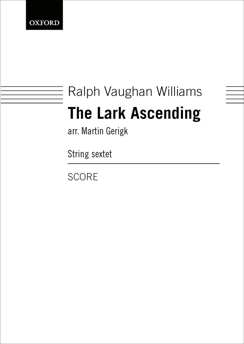 Vaughan Williams The Lark Ascending (String sextet score)