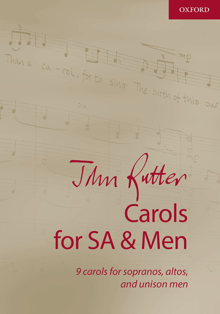 Rutter Carols for SA and Men