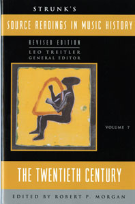 Clearance: Strunk's Source Readings in Music History