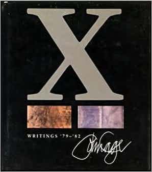 Clearance: X Writings 1979 to 1982