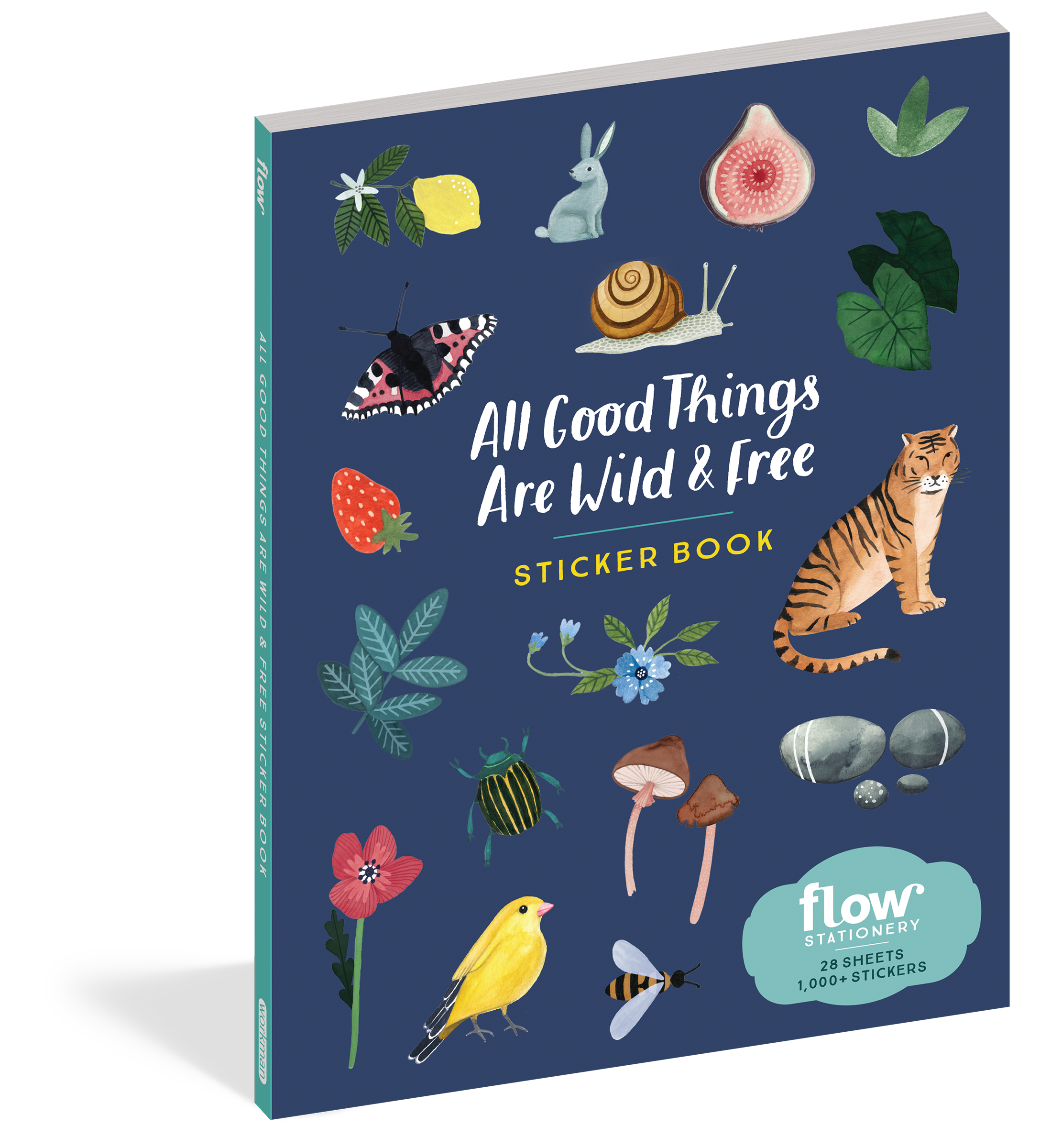 Stickers: All Good Things Are Wild and Free Sticker Book